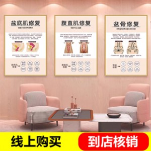 产后骨盆修复黄金三件套综合套餐贵州人专享