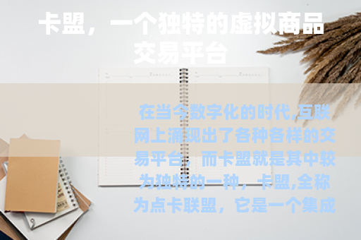 卡盟，一个独特的虚拟商品交易平台