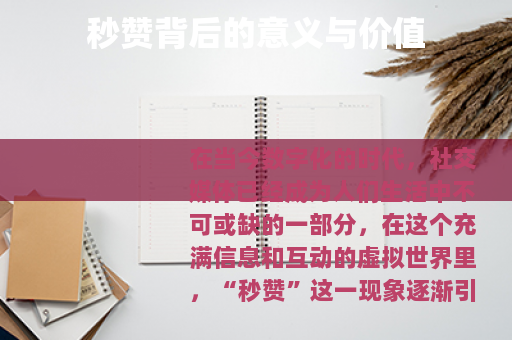 秒赞背后的意义与价值