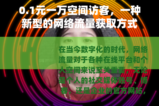0.1元一万空间访客，一种新型的网络流量获取方式