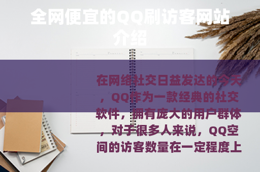 全网便宜的QQ刷访客网站介绍