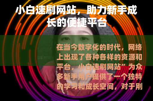 小白速刷网站，助力新手成长的便捷平台