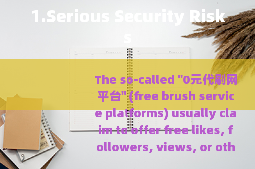 1.Serious Security Risks