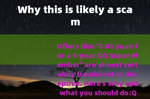 Why this is likely a scam